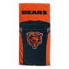 [Personalization Only] OFFICIAL NFL Jersey Personalized Beach Towel - Chicago Bears